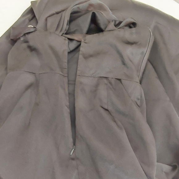 Lulus On the Guest List Black Satin One-Shoulder Maxi Dress - Picture 10 of 12